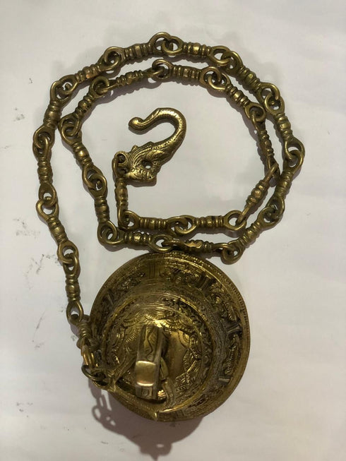 Brass Bell With Chain God Idol 3.16kg
